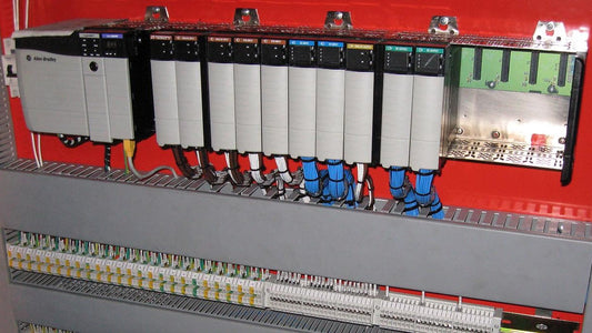 an industrial control panel
