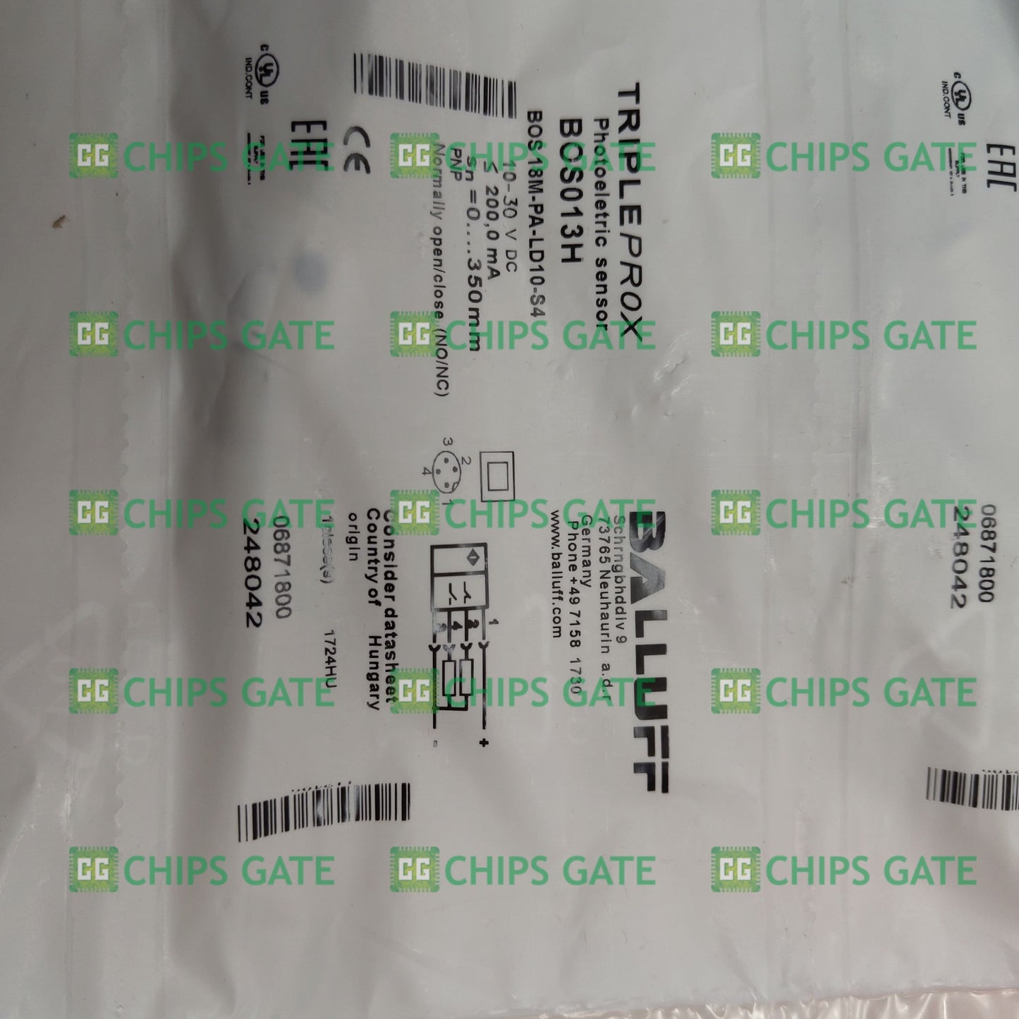 Balluff 18M-PA-LD10-S4