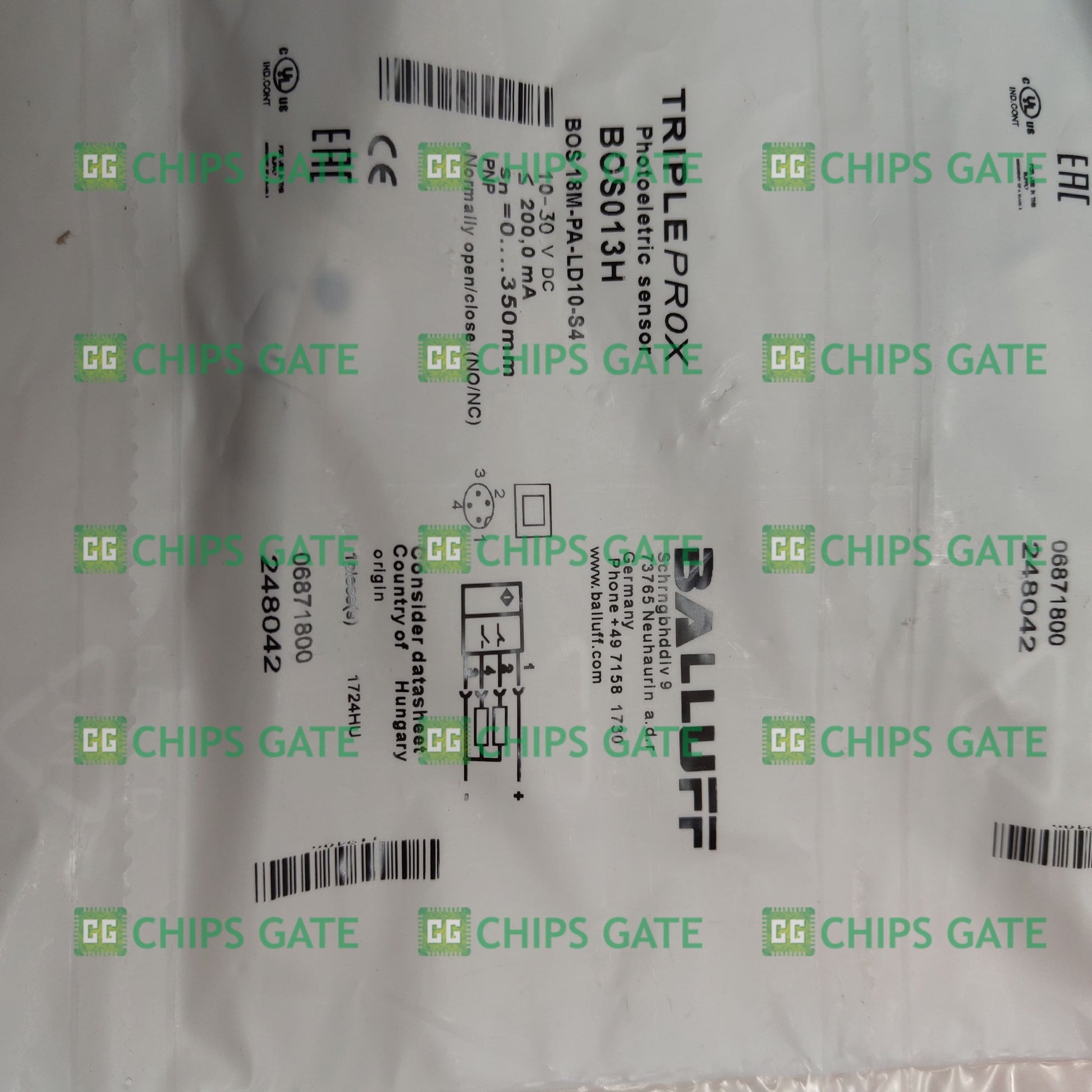 Balluff 18M-PA-LD10-S4