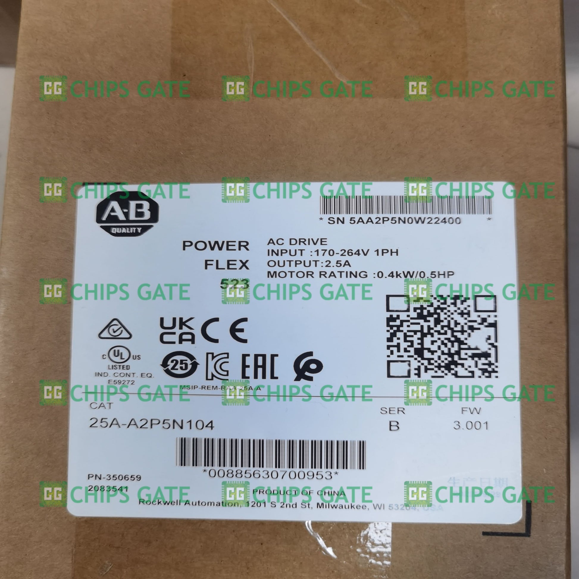 25AA2P5N104