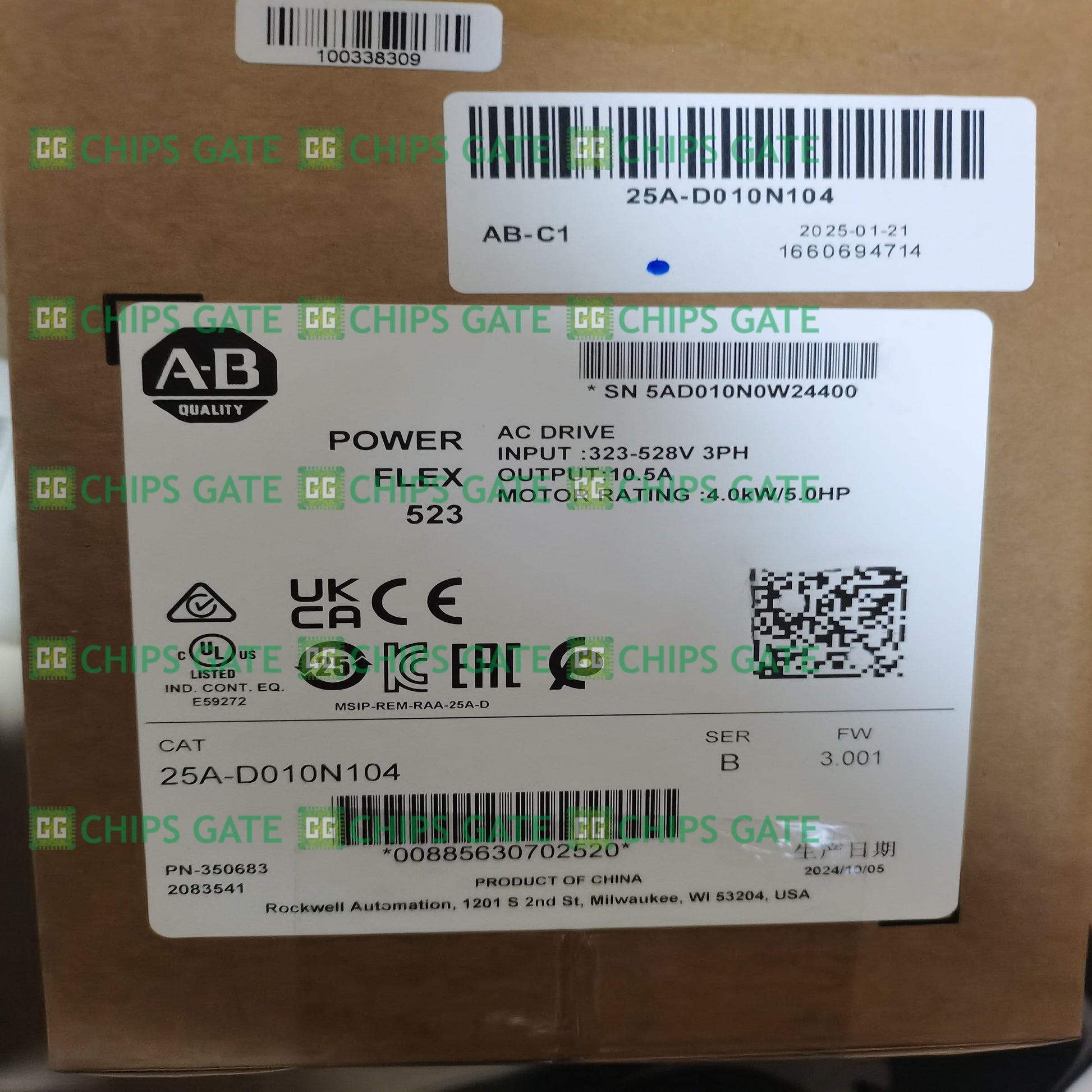 25AD010N104