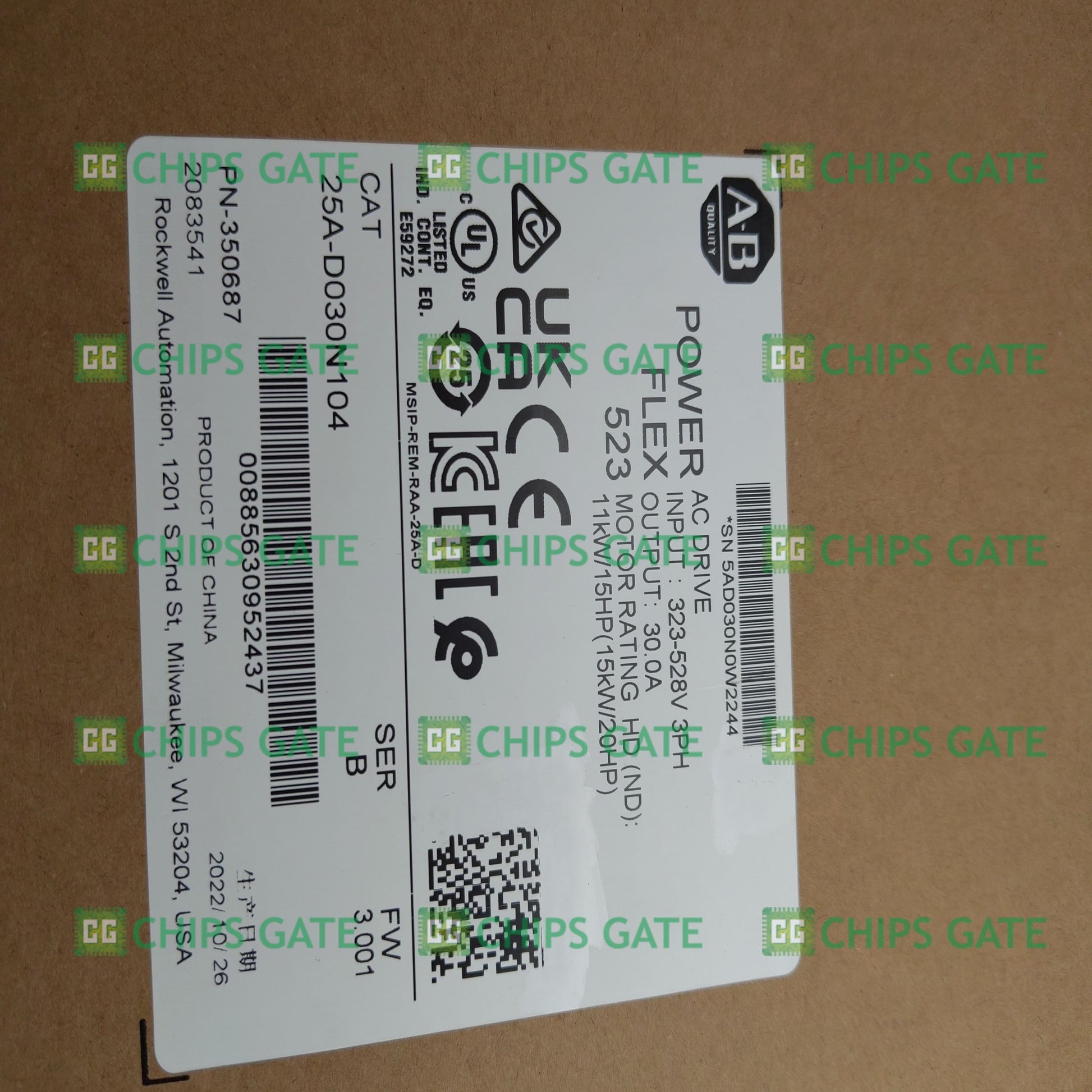 25AD030N104