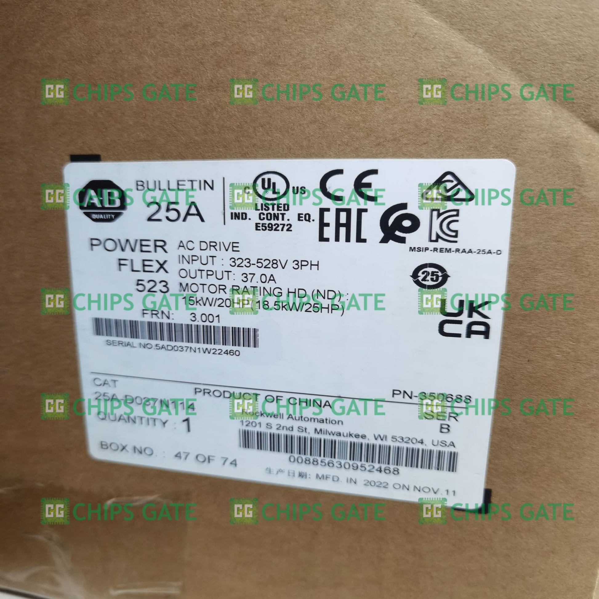 25AD037N114