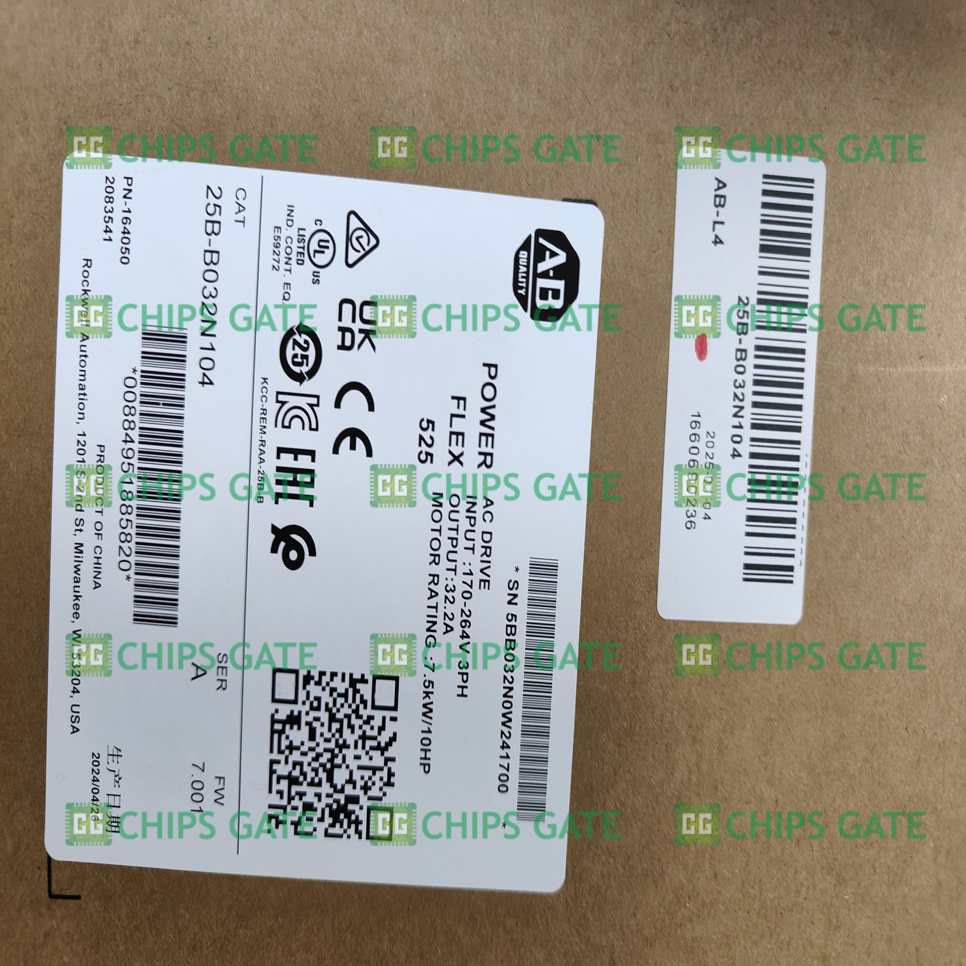 25BB032N104
