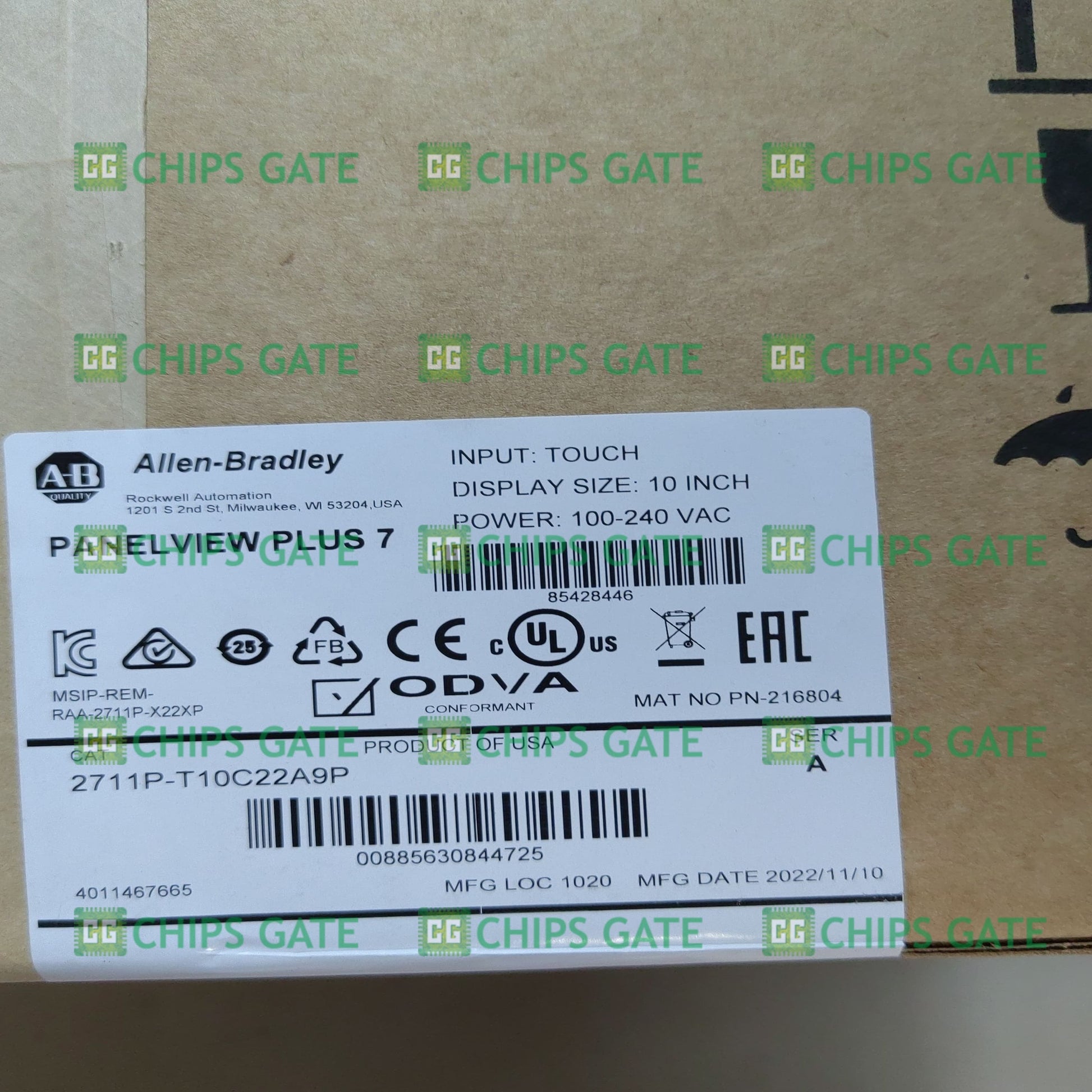 2711PT10C22A9P