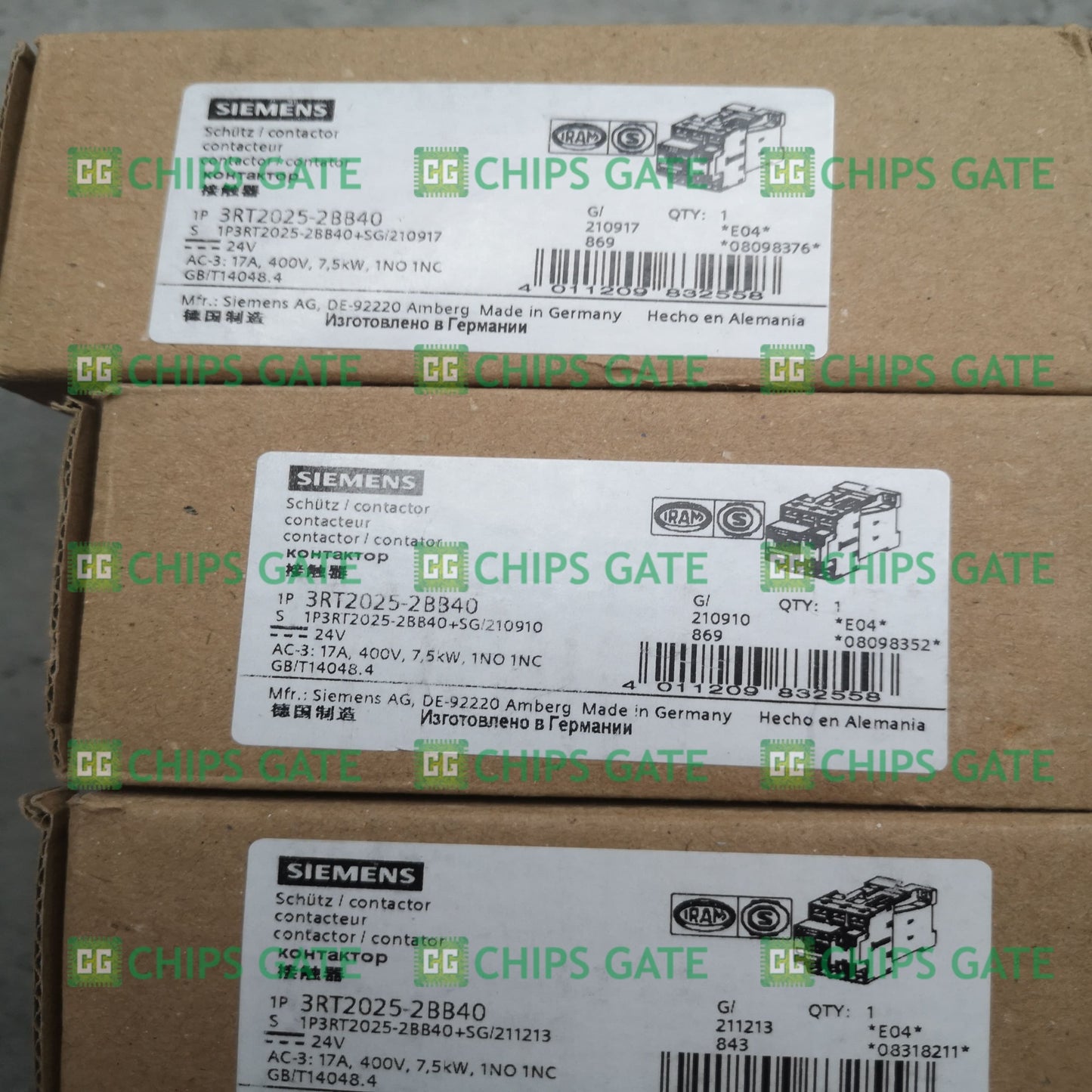 3RT20252BB40