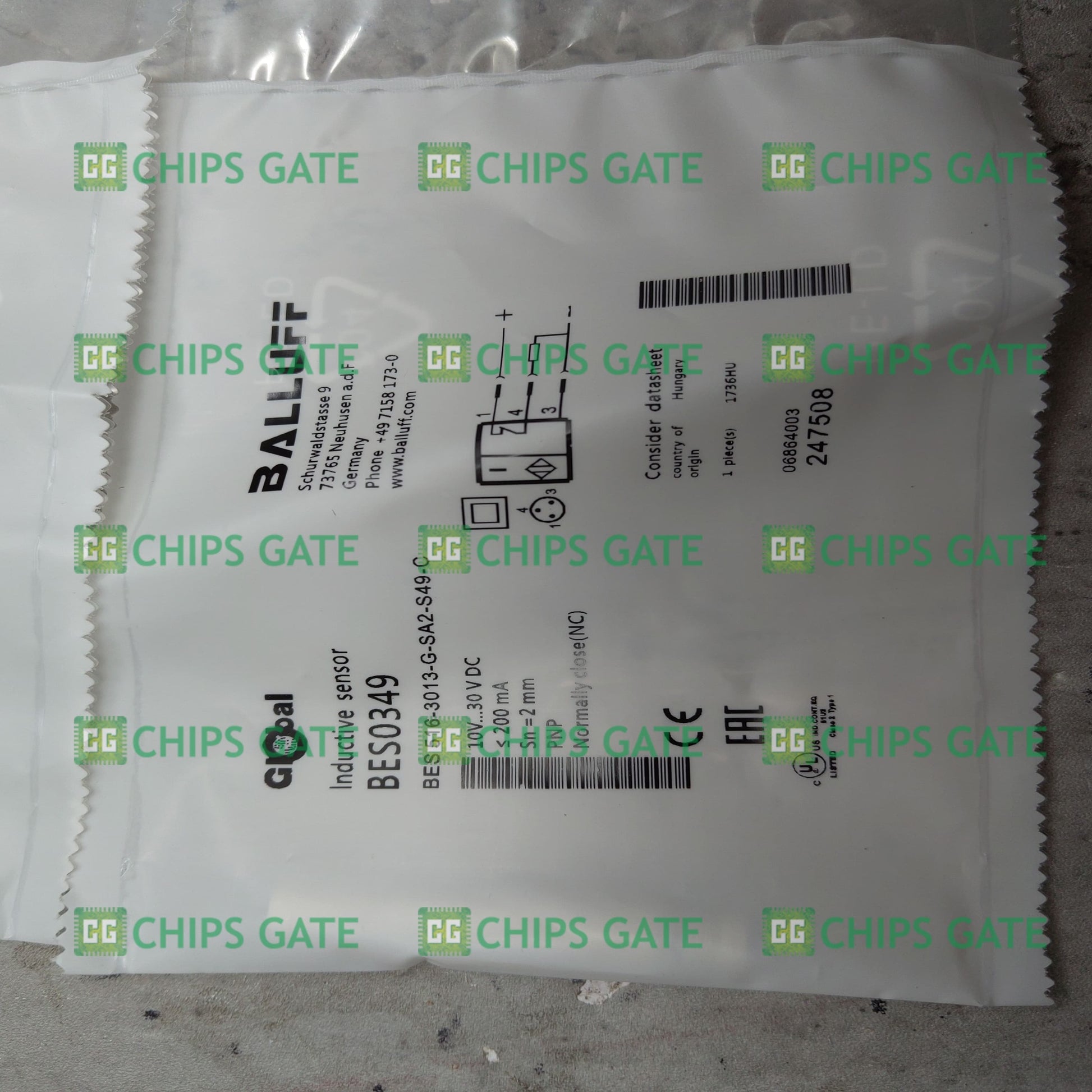 Balluff 516-3013-G-SA2-S49-C