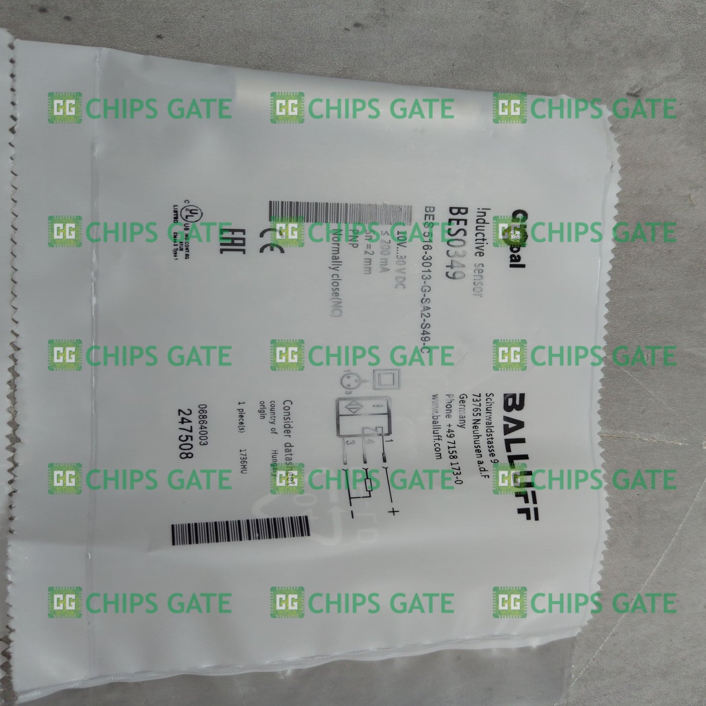 Balluff 516-3013-G-SA2-S49-C