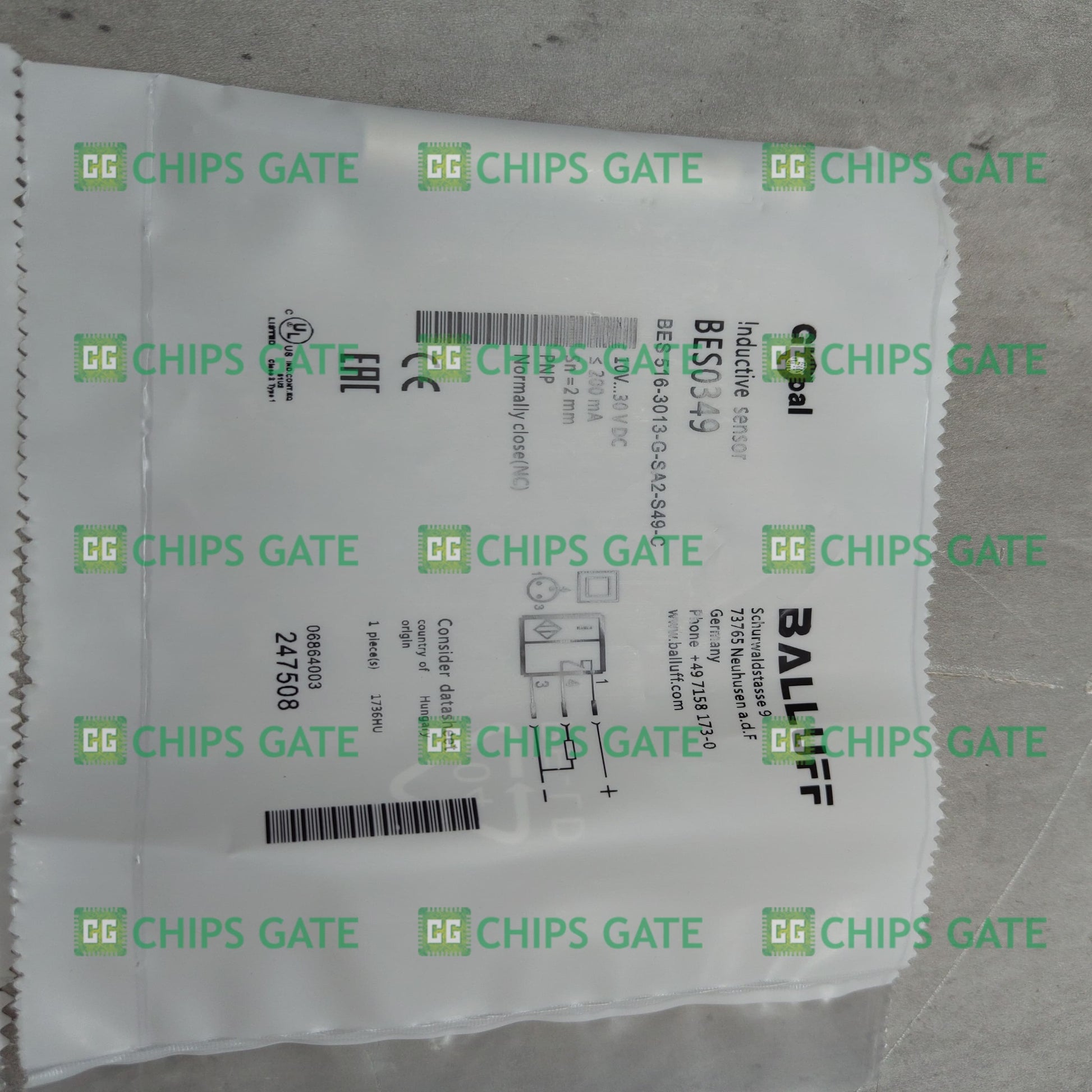 Balluff 516-3013-G-SA2-S49-C