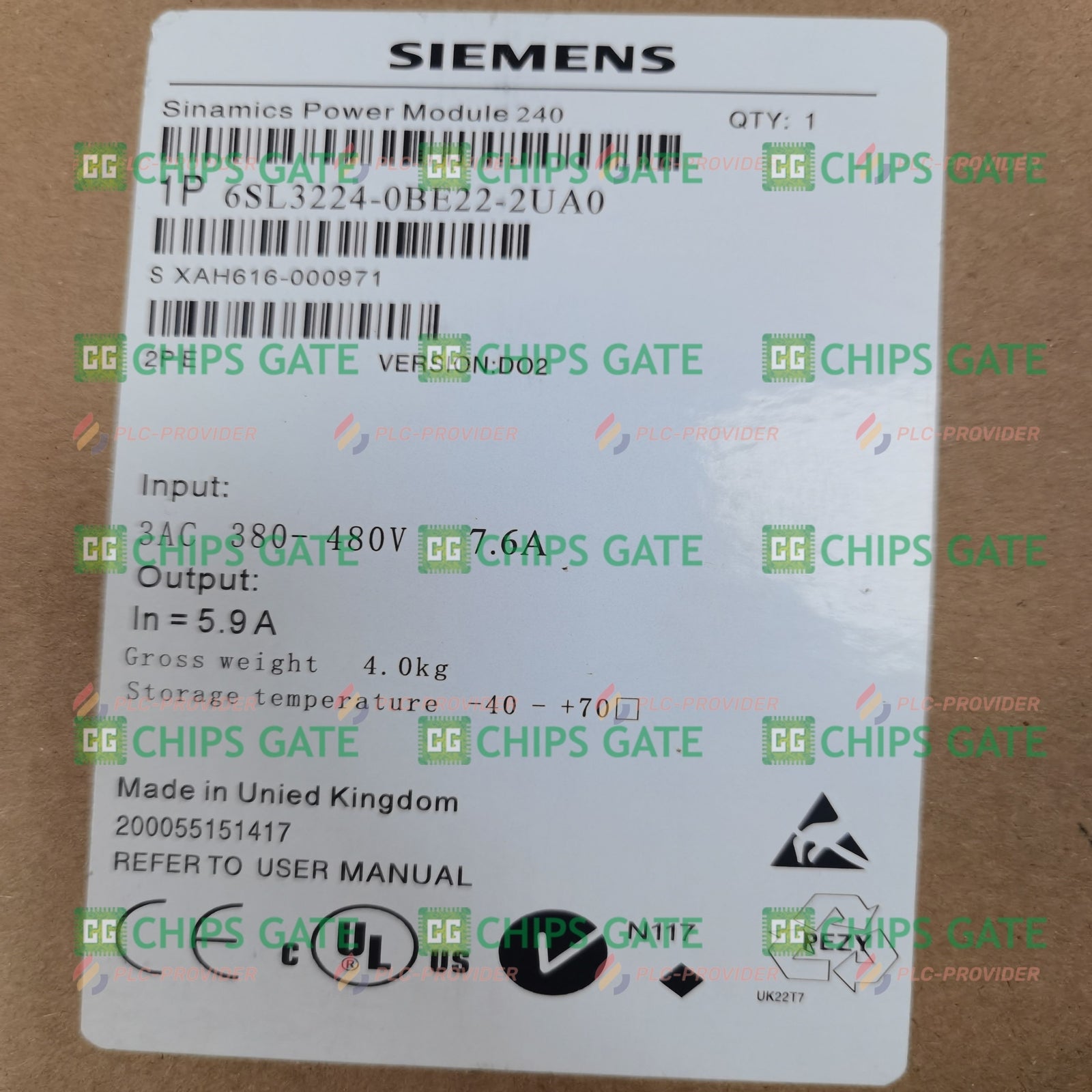 6SL32240BE222UA0