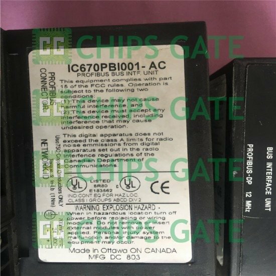 IC670PBI001AC