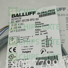 Balluff M08EF-NOC20B-BP02-003