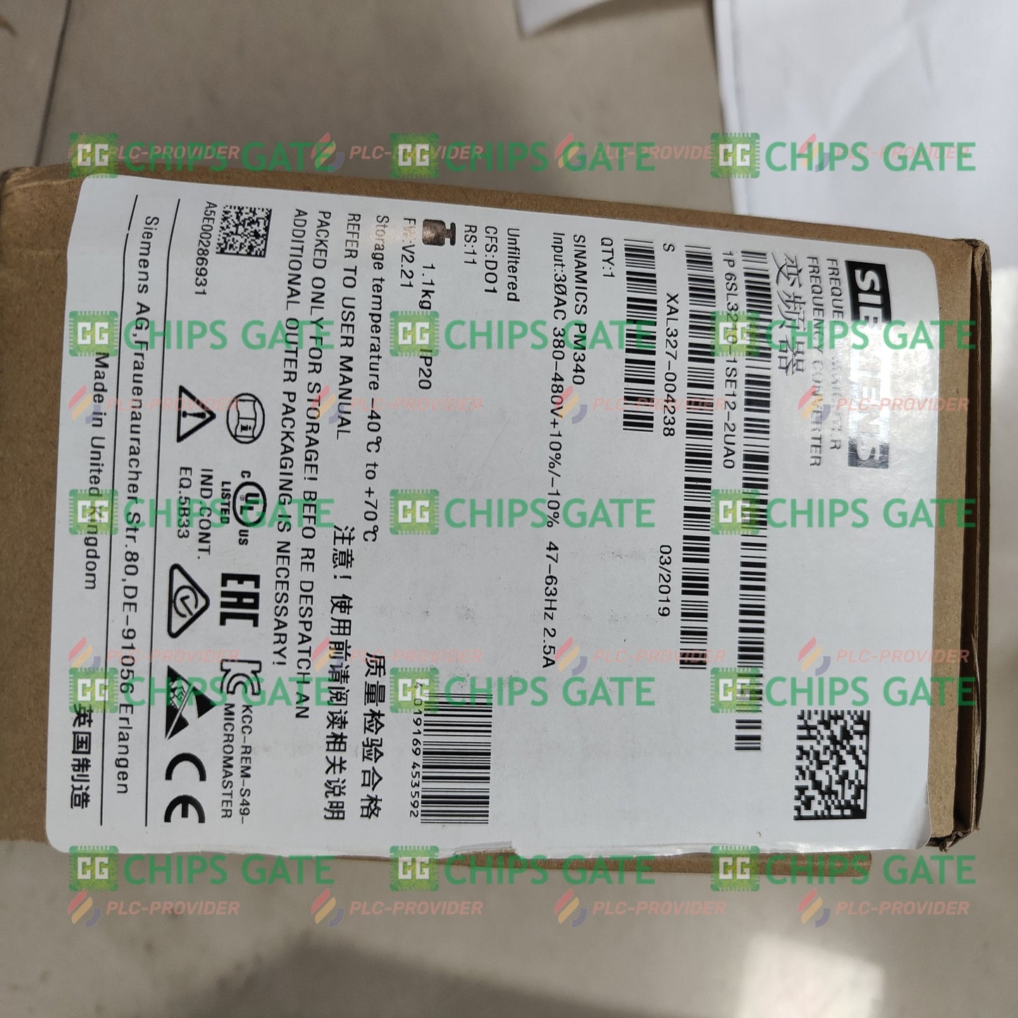 6SL32101SE122UA0