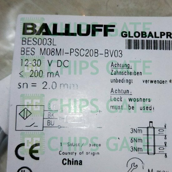 Balluff M08MI-PSC20B-BV03