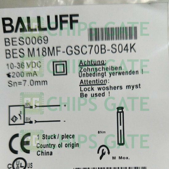 Balluff M18MF-GSC70B-S04K