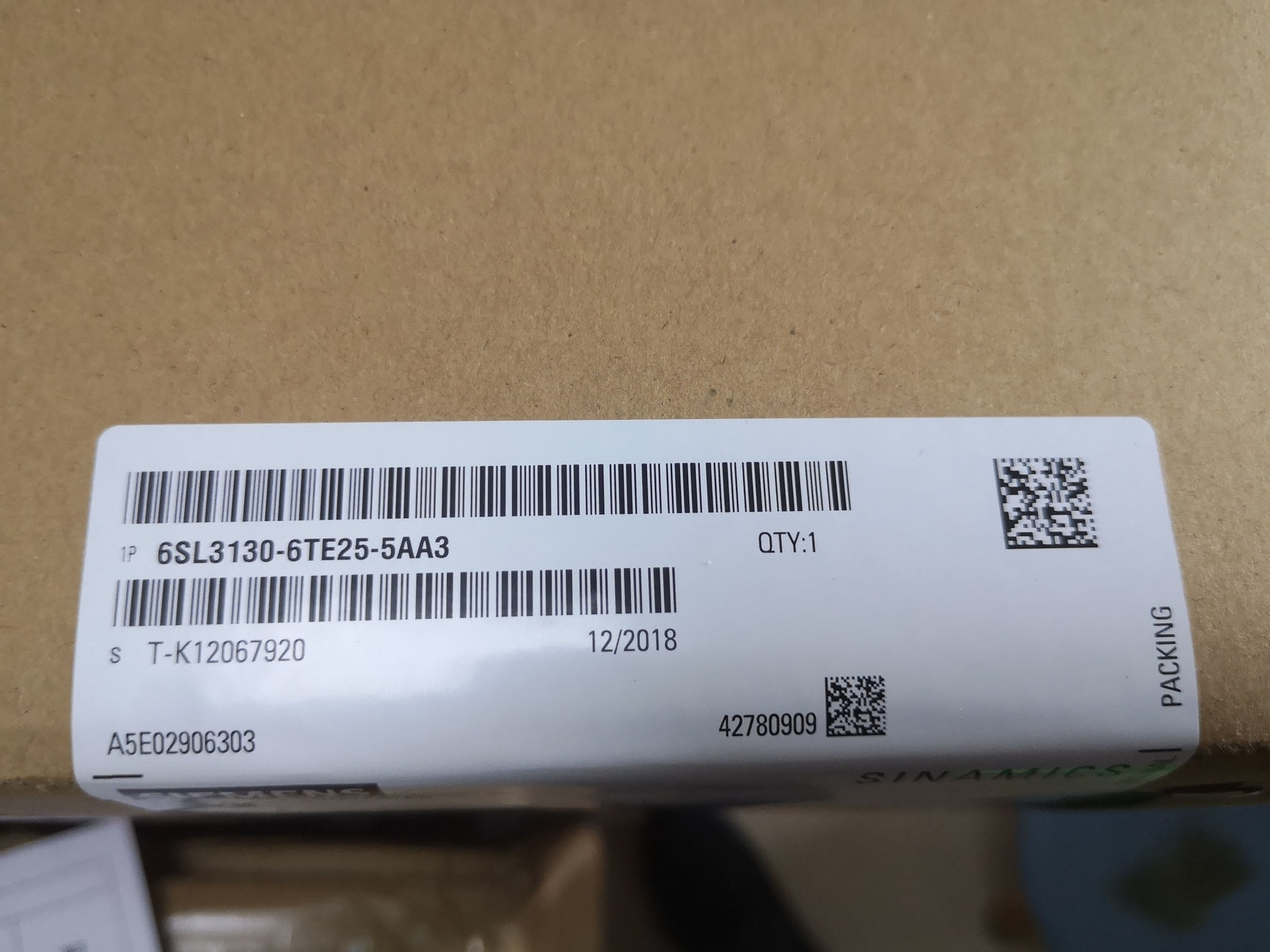 6SL31306TE255AA3