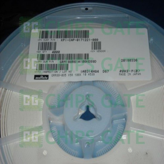 Murata Power GRM188R61A106KE69D