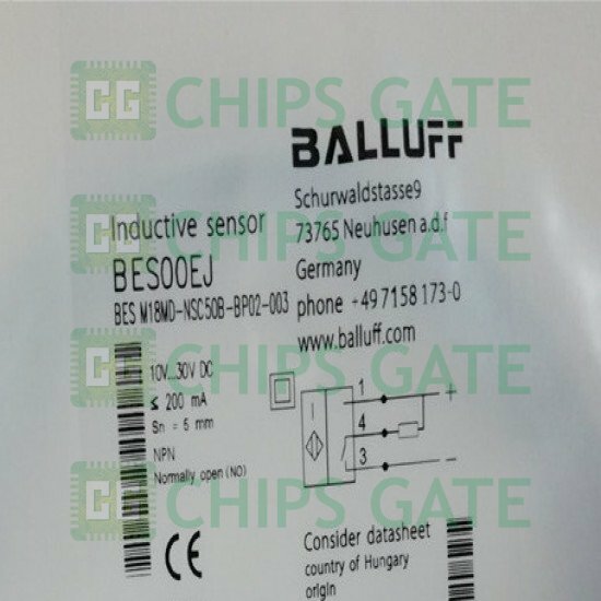 Balluff M18MD-NSC50B-BP02-003