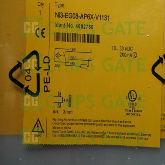 Turck NI3-EG08-AP6X-V1131