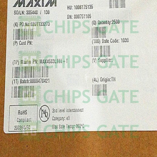 Maximum MAX4583LEEE+T