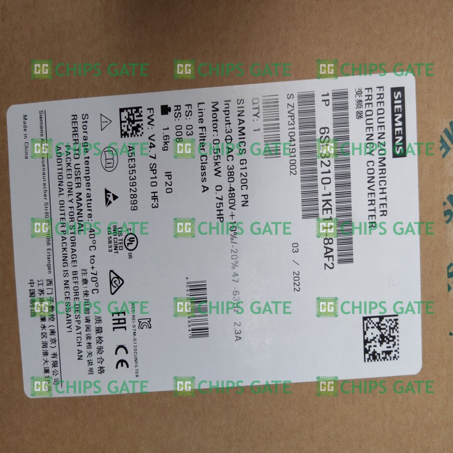 6SL32101KE118AF2