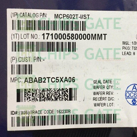 St MCP602T-I-ST