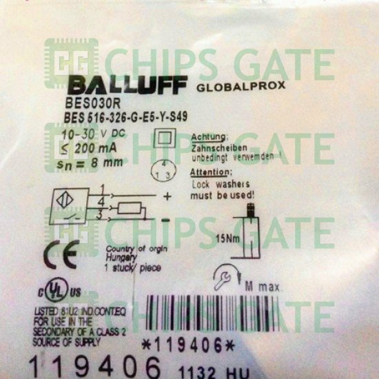 Balluff 516-326-G-E5-Y-S49