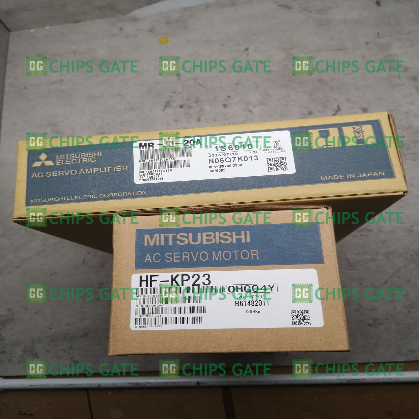 Mitsubishi HF-KP23+MR-J3-20A