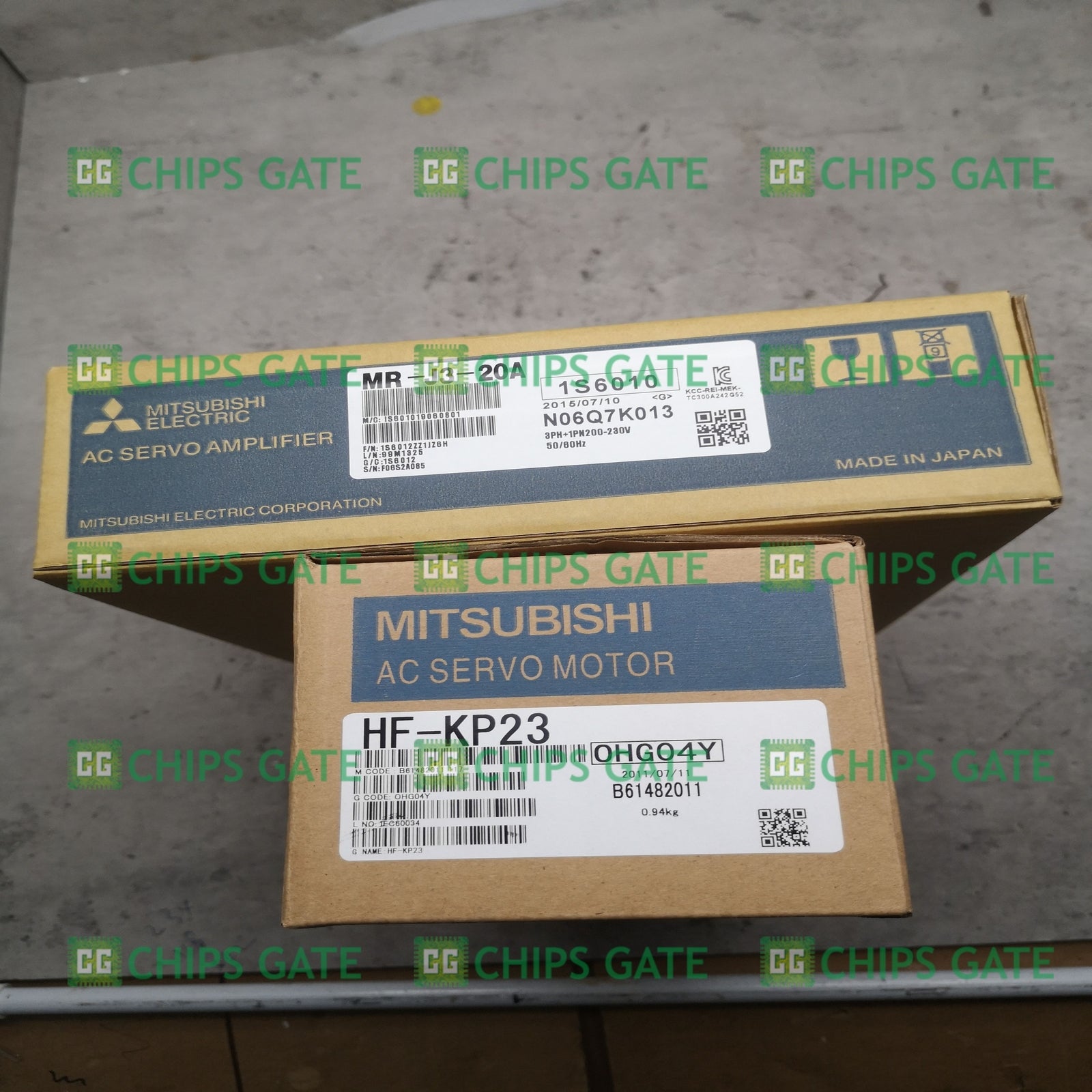 Mitsubishi HF-KP23+MR-J3-20A