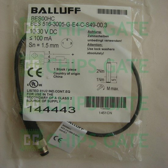 Balluff 516-3005-G-E4-C-S49-00-3