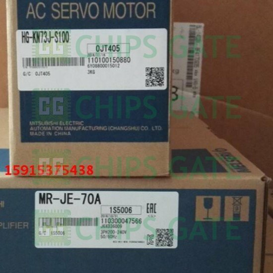 Mitsubishi MR-JE-70A+HG-KN73J-S100