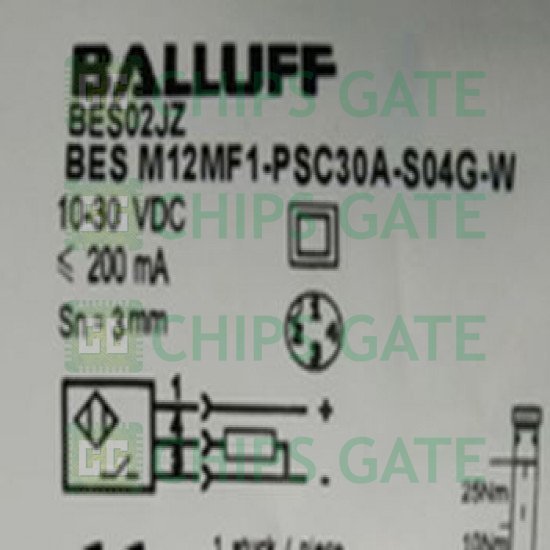 Balluff BESM12MF1-PSC30A-S04G-W