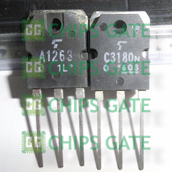 Toshiba 2SA1263-2SC3180