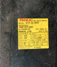 Fanuc A06B--0247-B605