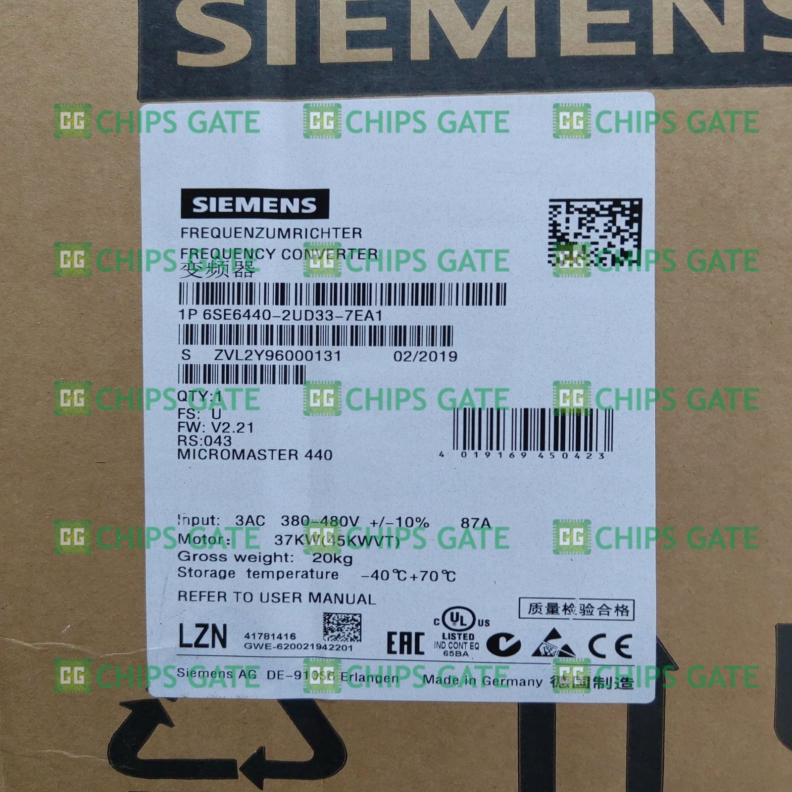 6SE64402UD337EA1