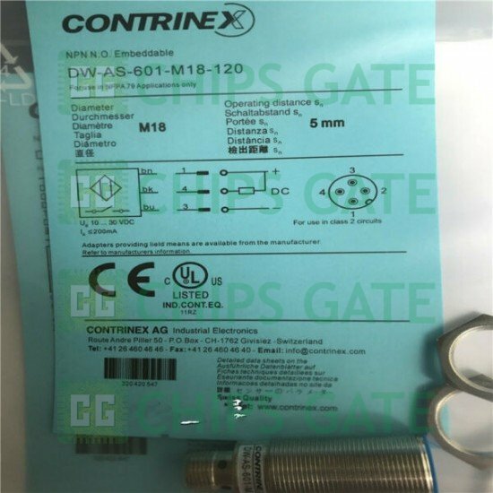 Contrinex DW-AS-601-M18-120