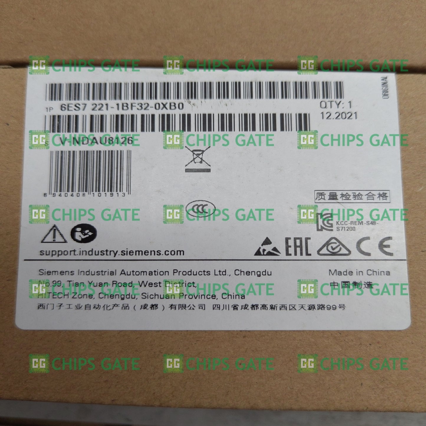 6ES72211BF320XB0
