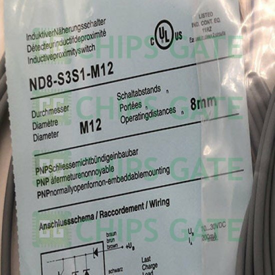 Contrinex ND8-S3S1-M12