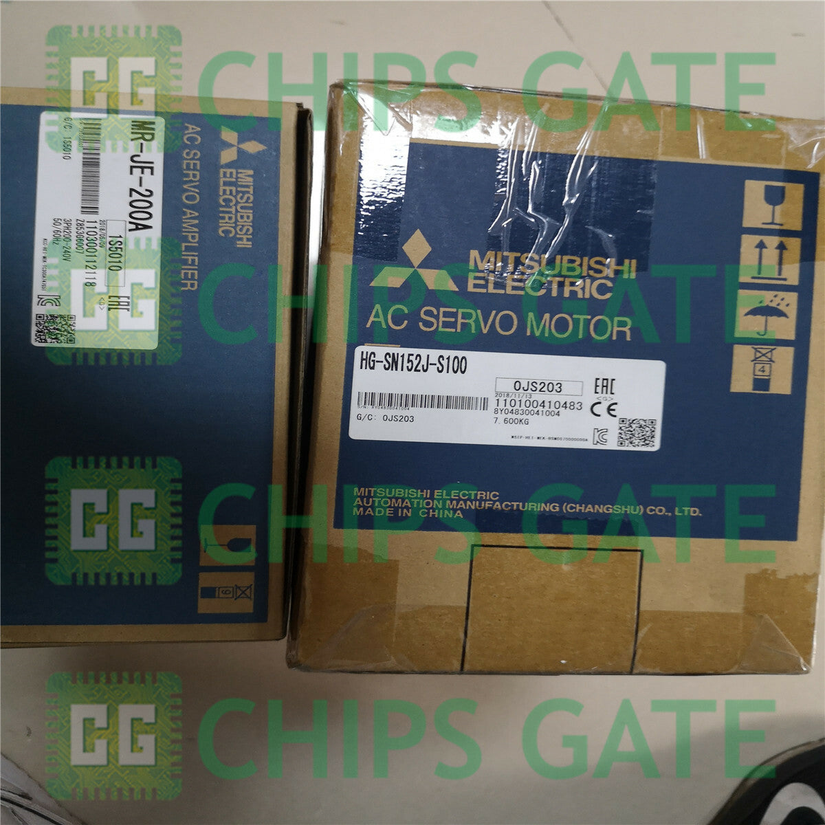 Mitsubishi HG-SN152J-S100+MR-JE-200A