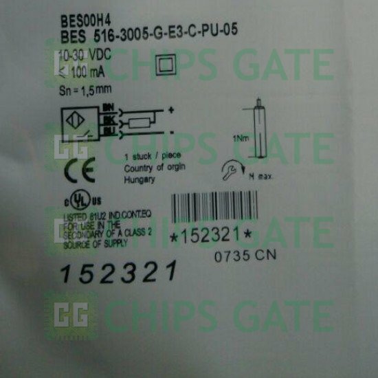 Balluff 516-3005-G-E3-C-PU-05