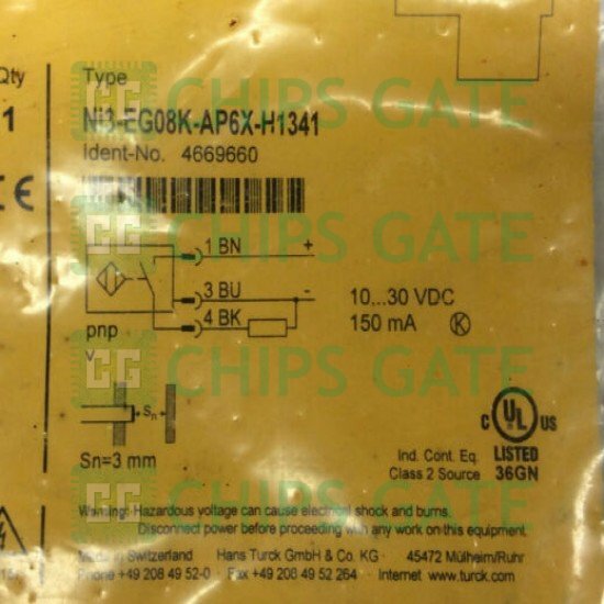Turck NI3-EG08K-AP6X-H1341