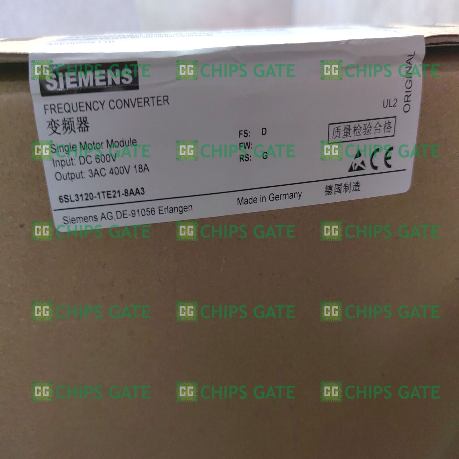 6SL31201TE218AA3