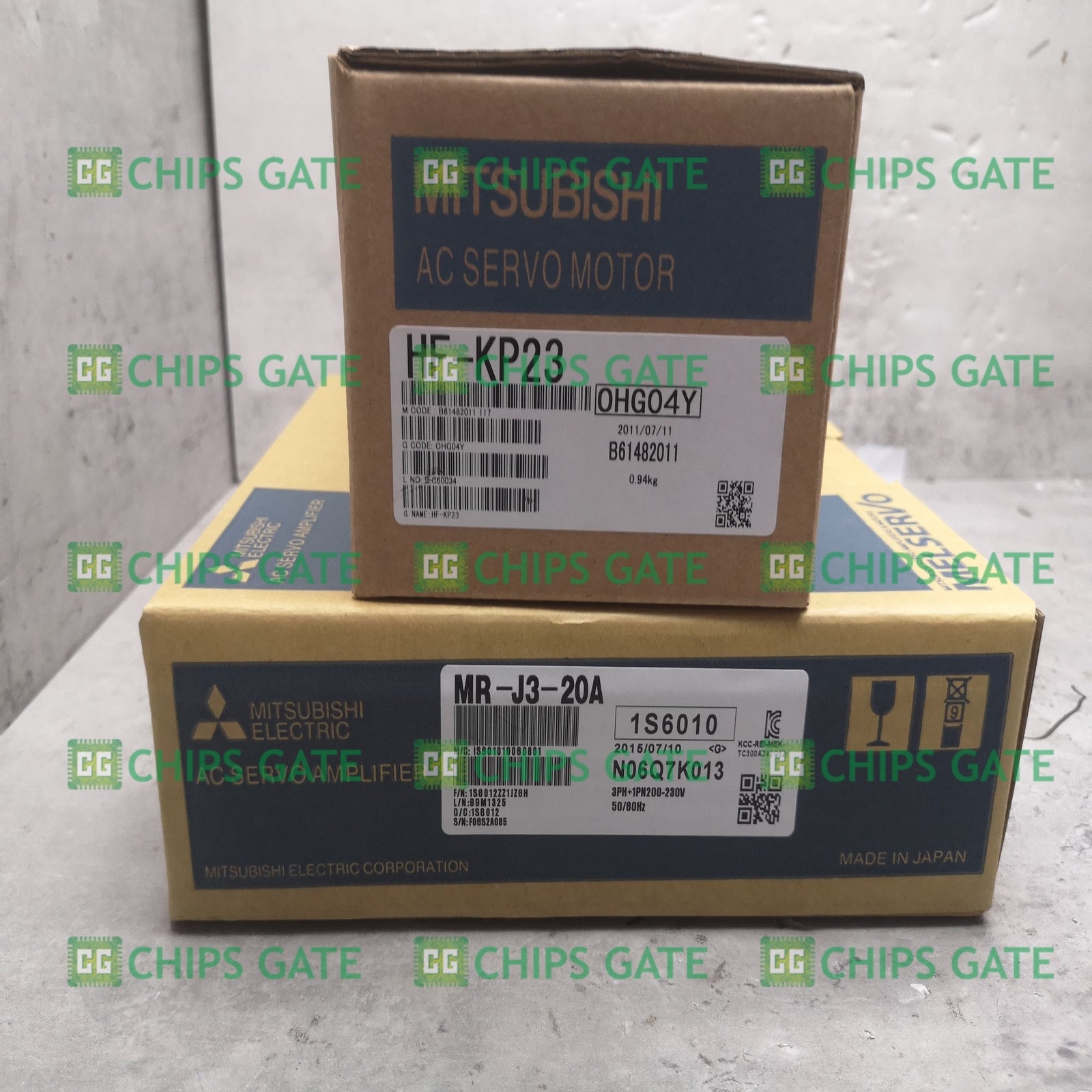 Mitsubishi HF-KP23+MR-J3-20A