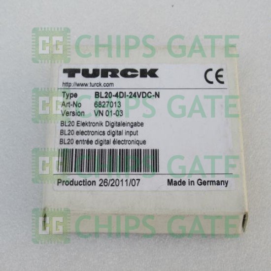 Turck BL20-4DI-24VDC-N