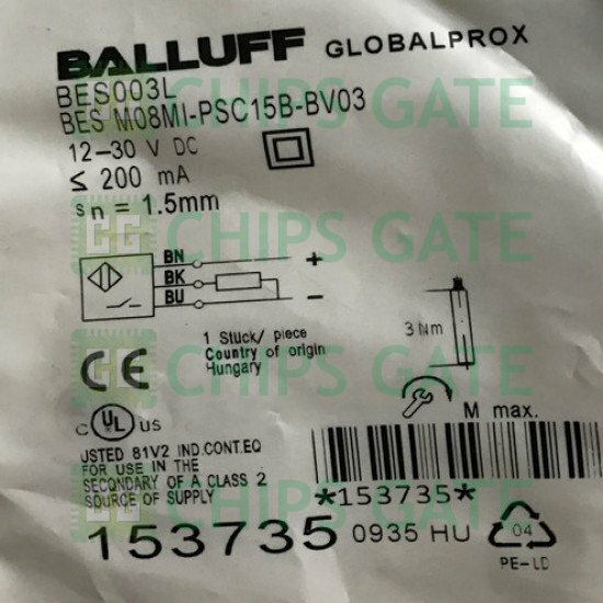 Balluff M08MI-PSC15B-BV03