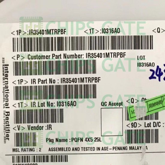 International Rectifier IR35401MTRPBF