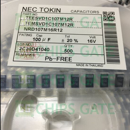 Nec TEESVD1C107M12R