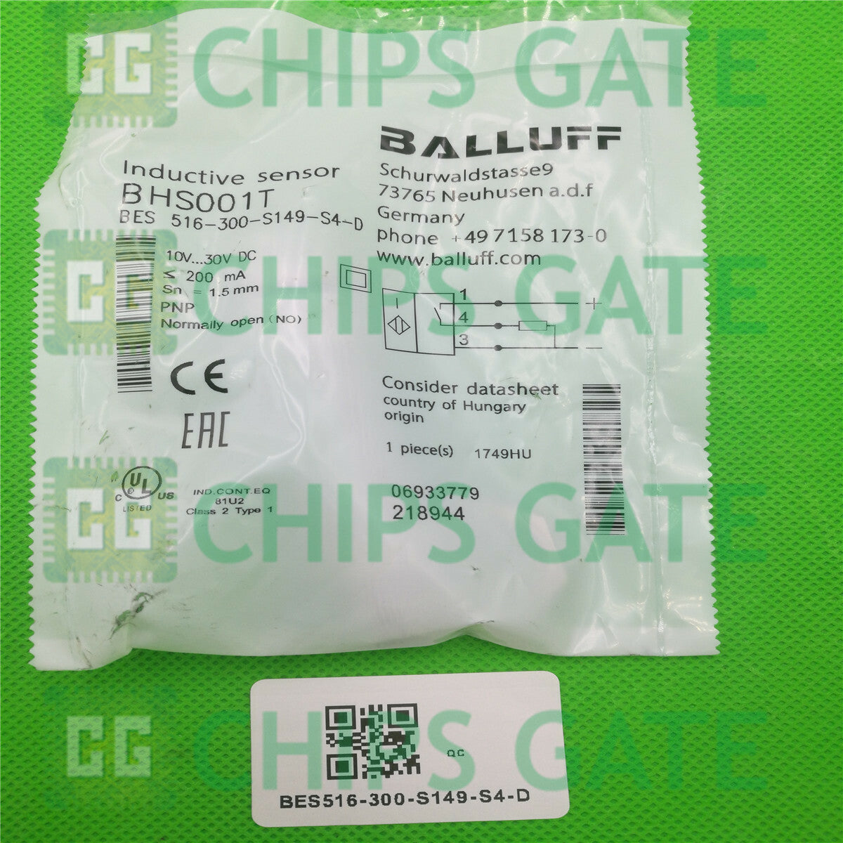 Balluff BES516-300-S149-S4-D