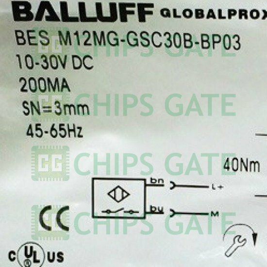 Balluff M12MG-GSC30B-BP03