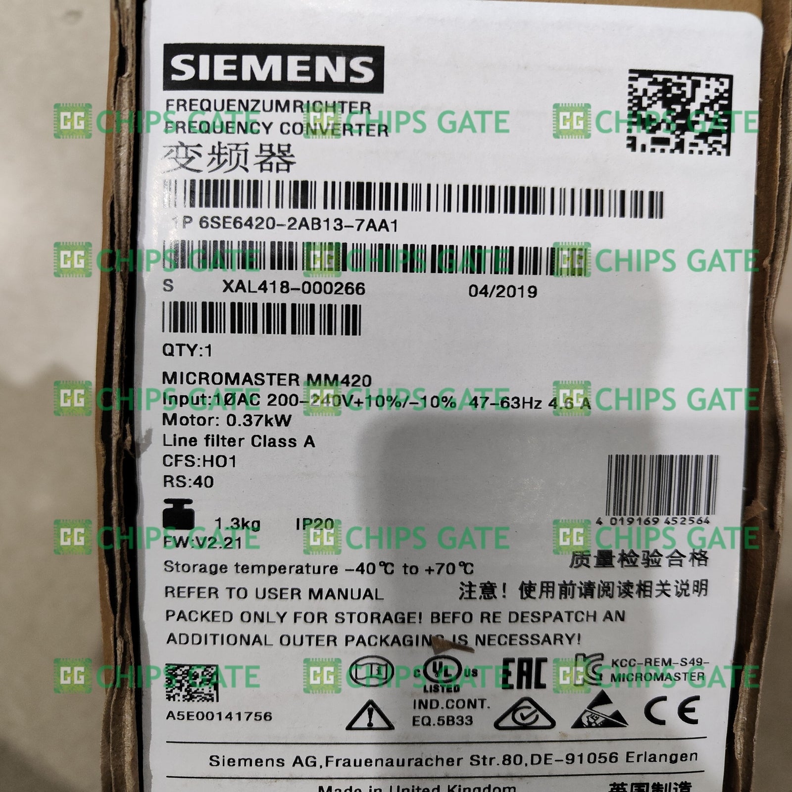 6SE64202AB137AA1